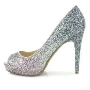 NWOB!! Marc Fisher - Harpyly Pump - Silver/Pink - Size 8